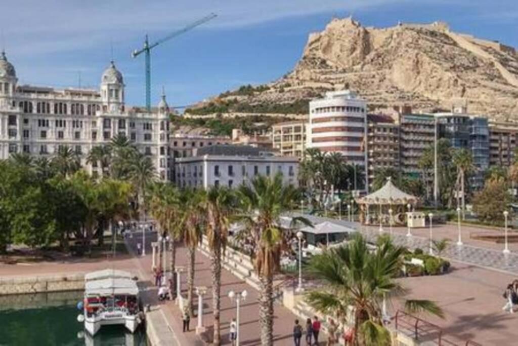 Apartamento Boutique Centrico A 5 Min Playa Alicante Exterior foto