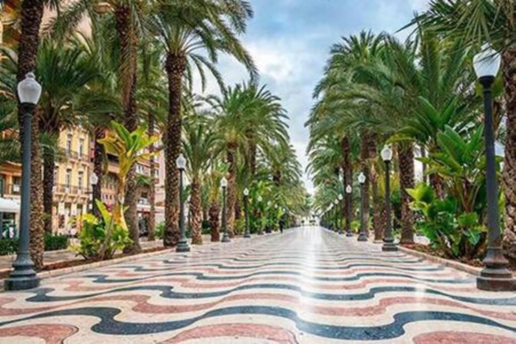 Apartamento Boutique Centrico A 5 Min Playa Alicante Exterior foto